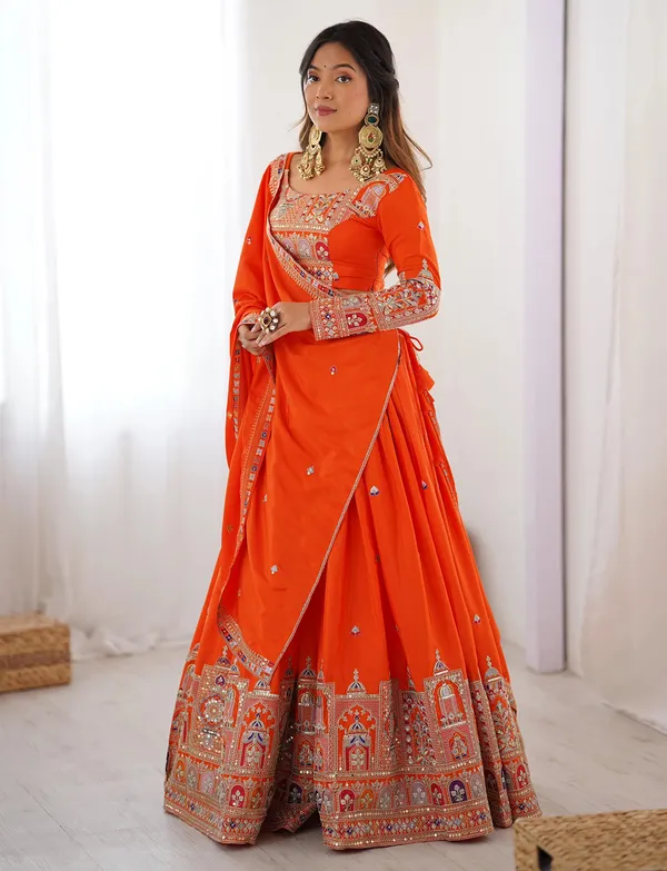 Chinon_Silk_Traditional_Motif_Embroidered_Lehenga_Choli_With_Dupatta_Set