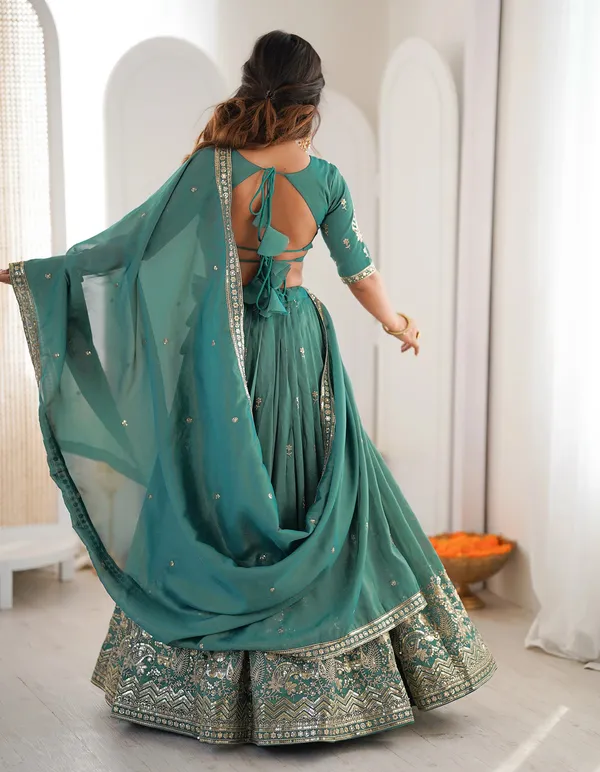Chinon_Silk_Sequins_Embroidered_Lehenga_Choli_Set
