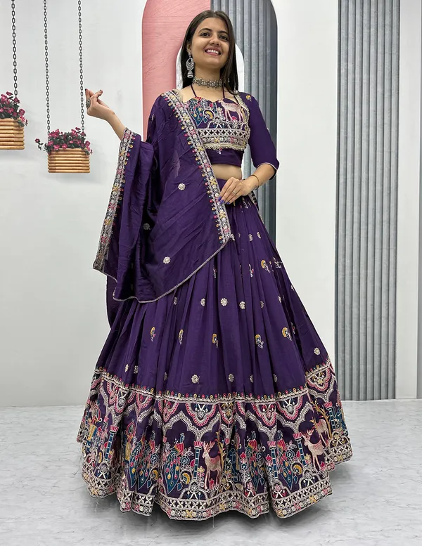 Chinon_Silk_Traditional_Motif_Embroidered_Lehenga_Choli_Set