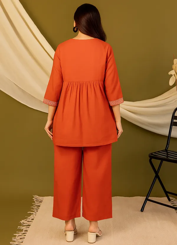 Cotton_Blend_Traditional_Motif_Embroidered_Co-Ord_Set