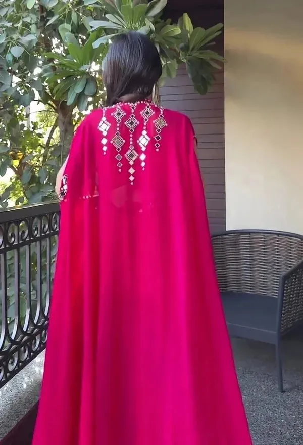 Pure_Georgette_Mirror_Embroidered_Crop_Top_Palazzo_With_Shrug_Set