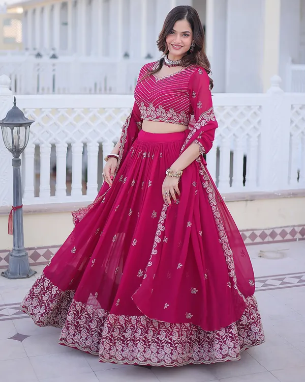 Pure_Georgette_Traditional_Motif_Embroidered_Lehenga_Choli_Set