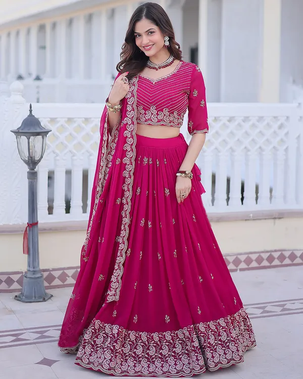 Pure_Georgette_Traditional_Motif_Embroidered_Lehenga_Choli_Set
