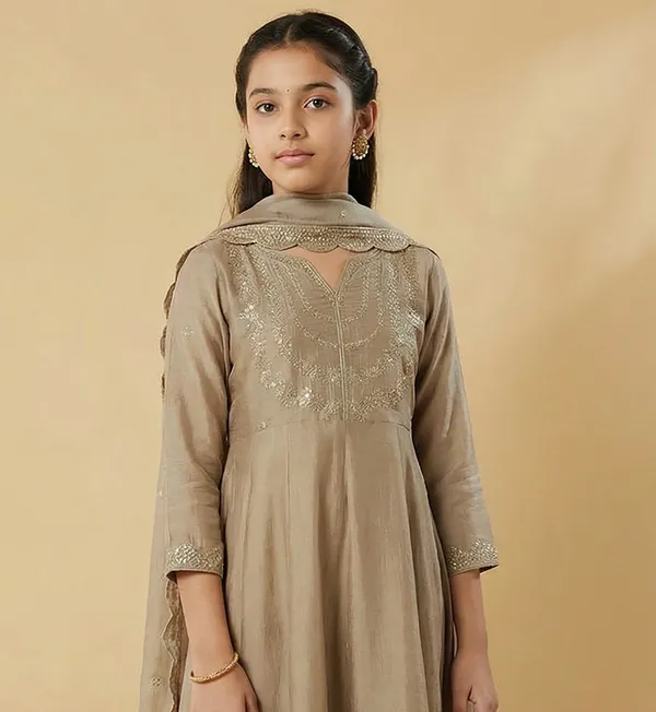 Vichitra_Silk_Sequins_Embroidered_Anarkali_Kurta_Set