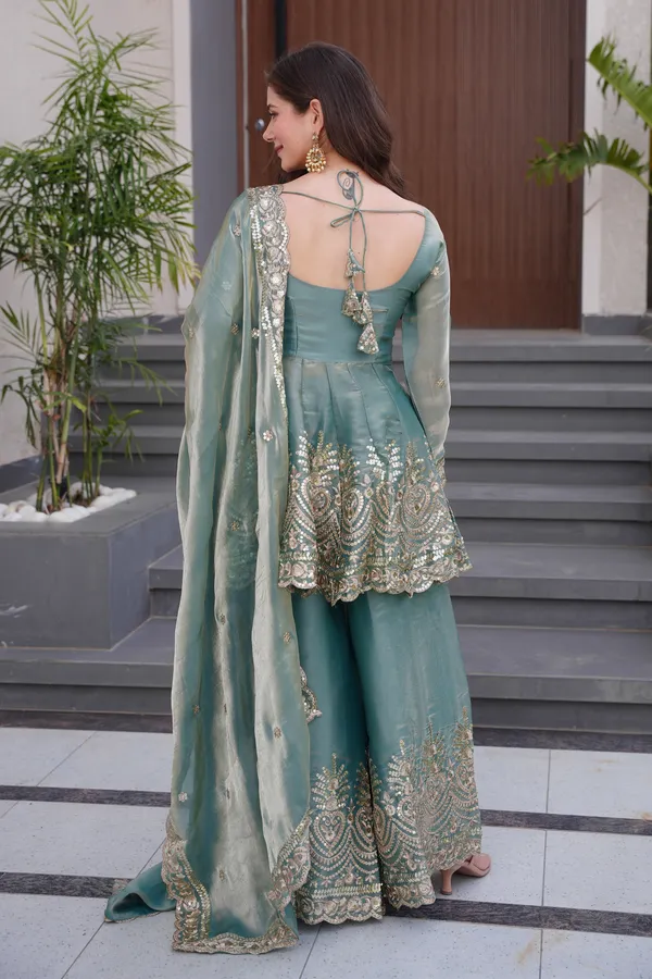 Shimmer_Silk_Sequins_Embroidered_Designer_Kurta_Palazzo_Set