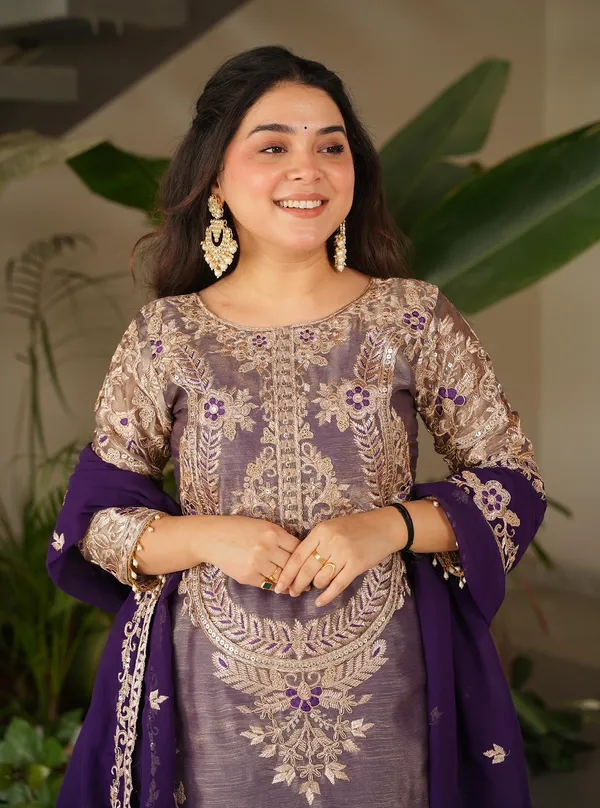 Shimmer_Silk_Traditional_Motif_Embroidered_Kurta_Sharara_Set