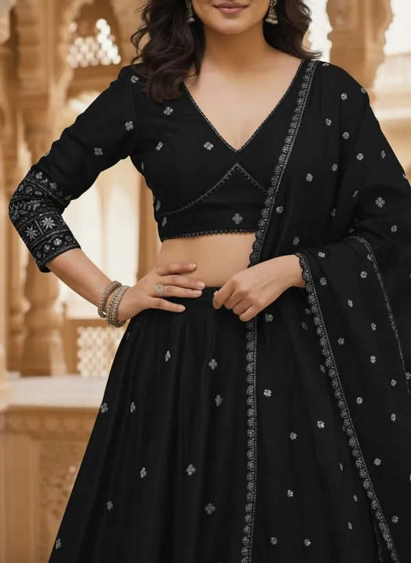 Chinon_Silk_Sequins_Embroidered_Lehenga_Choli_With_Dupatta_Set