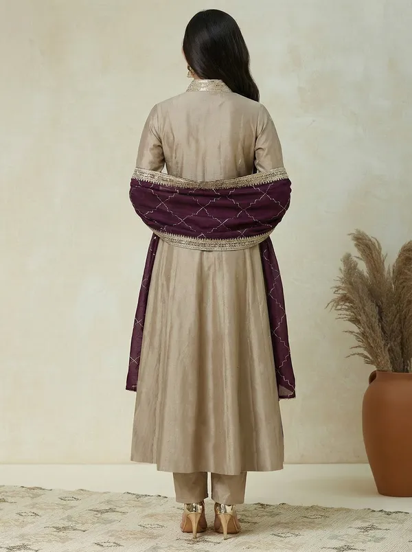 Vichitra_Silk_Sequins_Embroidered_Anarkali_Kurta_Set