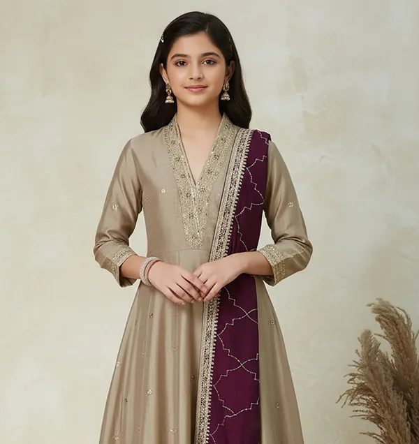 Vichitra_Silk_Sequins_Embroidered_Anarkali_Kurta_Set
