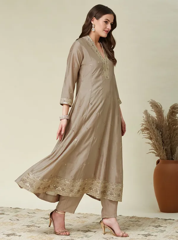 Vichitra_Silk_Sequins_Embroidered_Anarkali_Kurta_Set