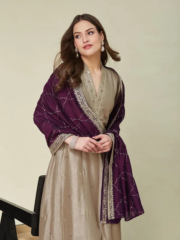 Vichitra_Silk_Sequins_Embroidered_Anarkali_Kurta_Set
