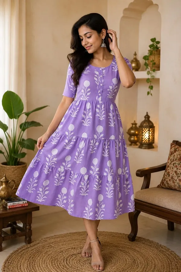 Lavender_Fit_and_Flare_Middi_With_Pocket