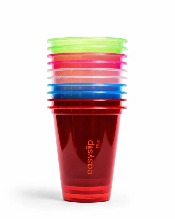 Easysip_Lite_Multicolor_Plastic_Party_Cups_Set_Of_20