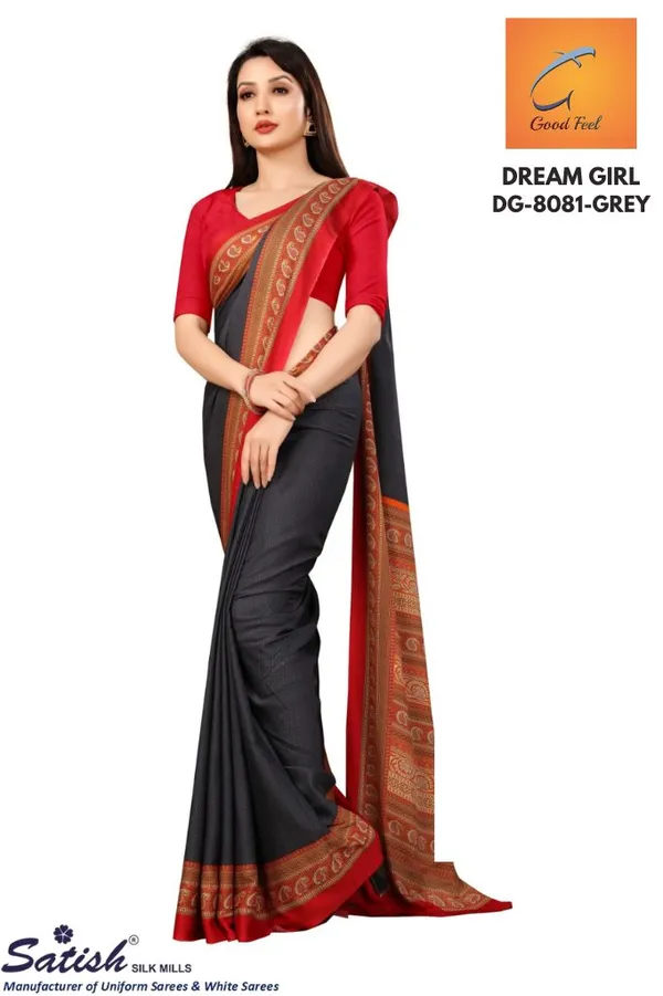 Unstitched_Grey_And_Red_Crepe_Unstiched_Saree_With_Red_Border_(Saree-5_M,_Blouse-_0.8_M)
