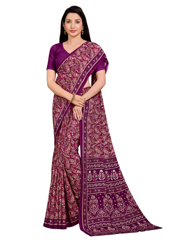 Unstitched_Wine_Purple_Bandhani_Printed_Soft_Crepe_Unstiched_Saree_With_Blouse_(Saree-5_M,_Blouse-_0.8_M)