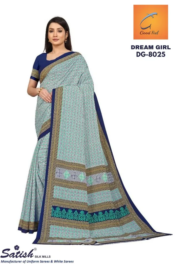Unstitched_Blue_Printed_Crepe_Unstiched_Saree_With_Border_(Saree-5_M,_Blouse-_0.8_M)