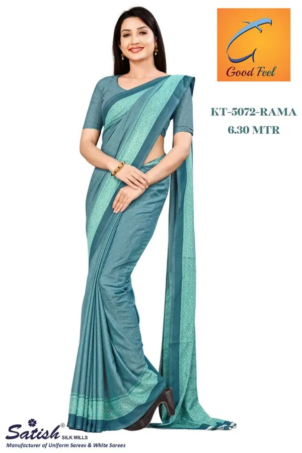 Unstitched_Teal_Blue_Rama_Soft_Crepe_Unstiched_Saree_(Saree-5_M,_Blouse-_0.8_M)
