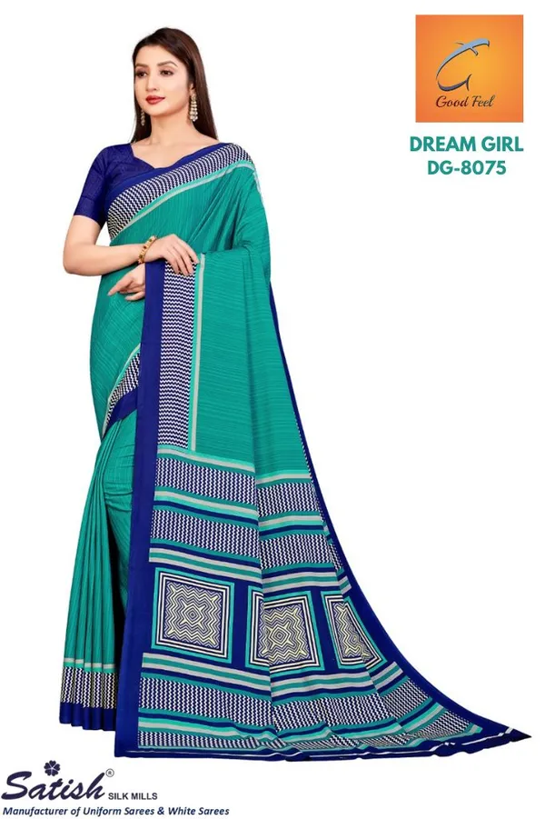 Unstitched_Teal_Green_And_Blue_Printed_Crepe_Unstiched_Saree_(Saree-5_M,_Blouse-_0.8_M)