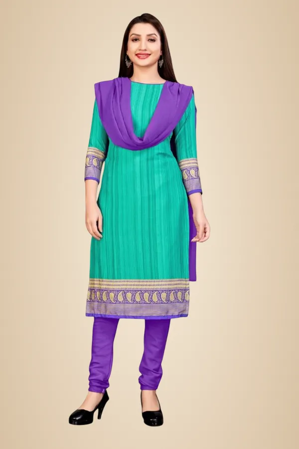 Unstitched_Teal_Green_Turquoise_And_Purple_Crepe_SalwarSuit_Set_6.5_M
