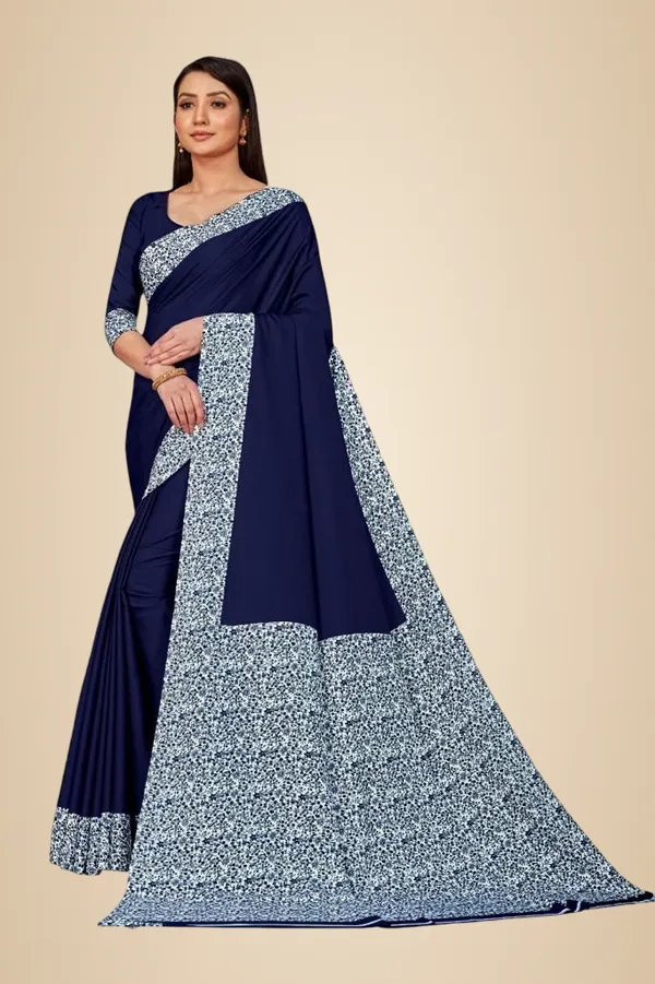 Unstitched_Navy_Blue_Crepe_Unstiched_Saree_With_Floral_Border_(Saree-5_M,_Blouse-_0.8_M)