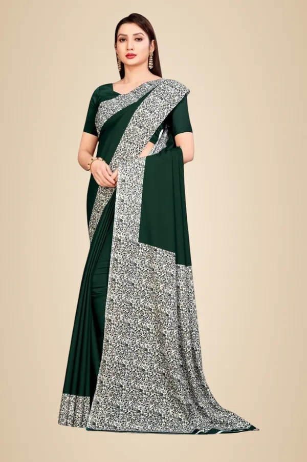 Unstitched_Green_And_White_Designer_Crepe_Unstiched_Saree_With_Sequin_Border_(Saree-5_M,_Blouse-_0.8_M)