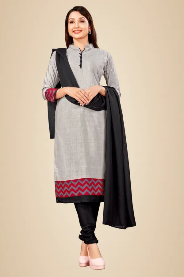 Grey_And_Black_Smart_Bold_Perfect_3_Piece_Crepe_Unstiched_Suit