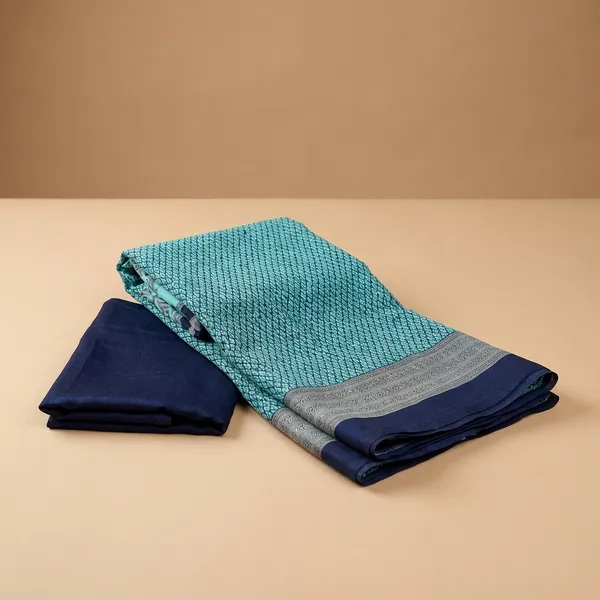 Unstitched_Blue_Printed_Crepe_Unstiched_Saree_With_Border_(Saree-5_M,_Blouse-_0.8_M)
