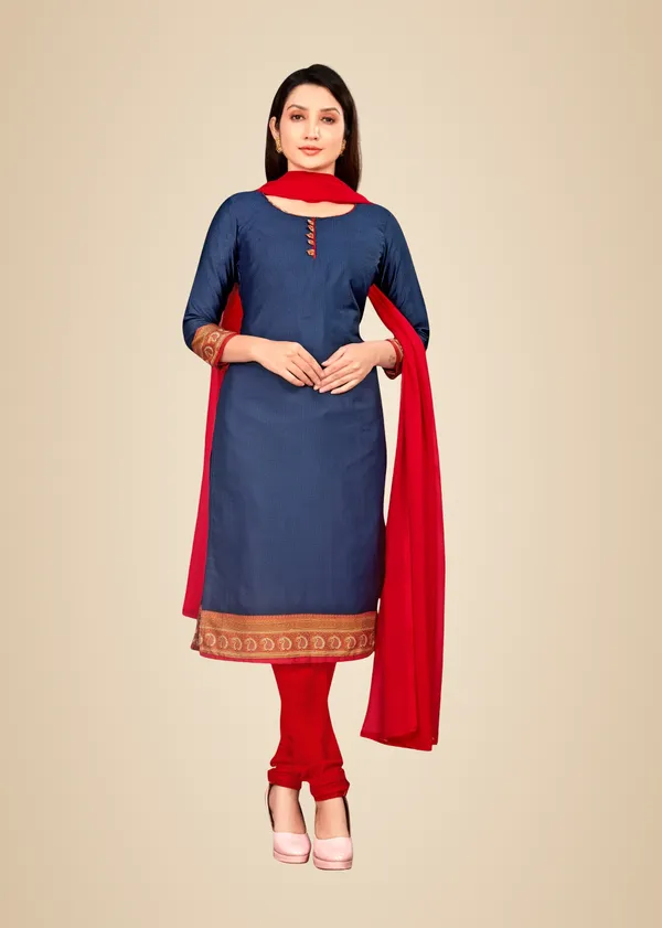Unstitched_Grey_And_Red_Crepe_SalwarSuit_Set_With_Dupatta_6.5_M
