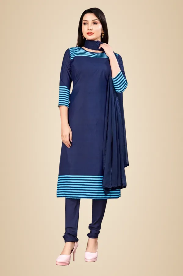 Blue_Crepe_Unstiched_Printed_Suit_Set_With_Dupatta