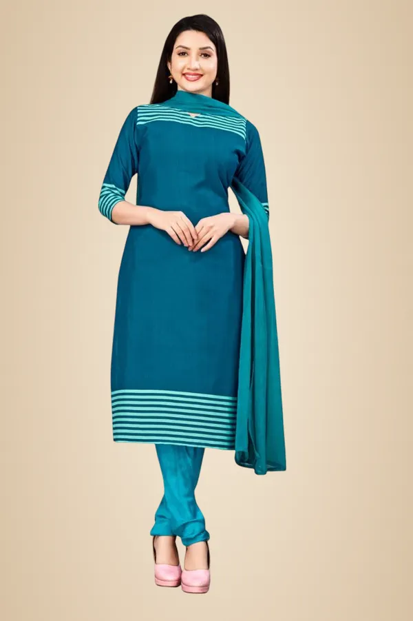 Unstitched_Teal_Blue_Embroidered_Crepe_SalwarKameez_Set_With_Dupatta_6.5_M