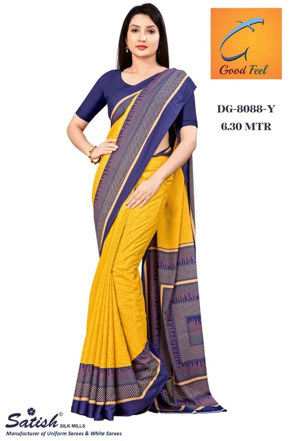 Unstitched_Yellow_And_Blue_Traditional_Crepe_Unstiched_Saree_With_Blue_Border_(Saree-5_M,_Blouse-_0.8_M)