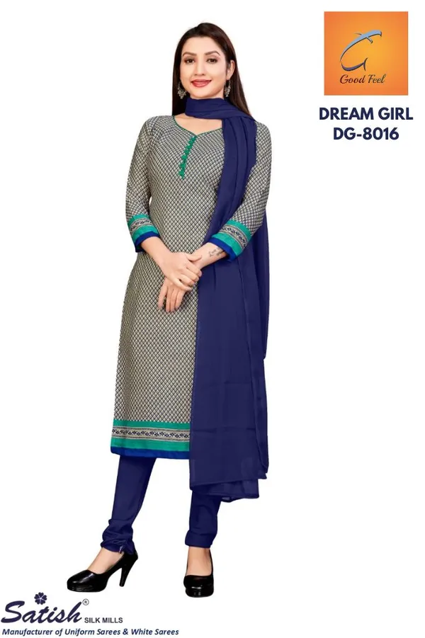 Unstitched_Blue_Ethnic_Crepe_SalwarSuit_Set_6.5_M