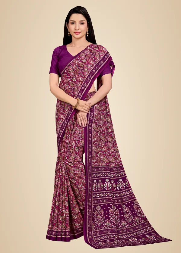 Unstitched_Wine_Purple_Bandhani_Printed_Soft_Crepe_Unstiched_Saree_With_Blouse_(Saree-5_M,_Blouse-_0.8_M)