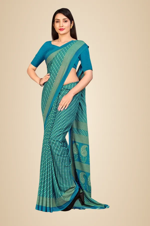 Unstitched_Teal_Blue_Traditional_Printed_Soft_Crepe_Unstiched_Saree_(Saree-5_M,_Blouse-_0.8_M)