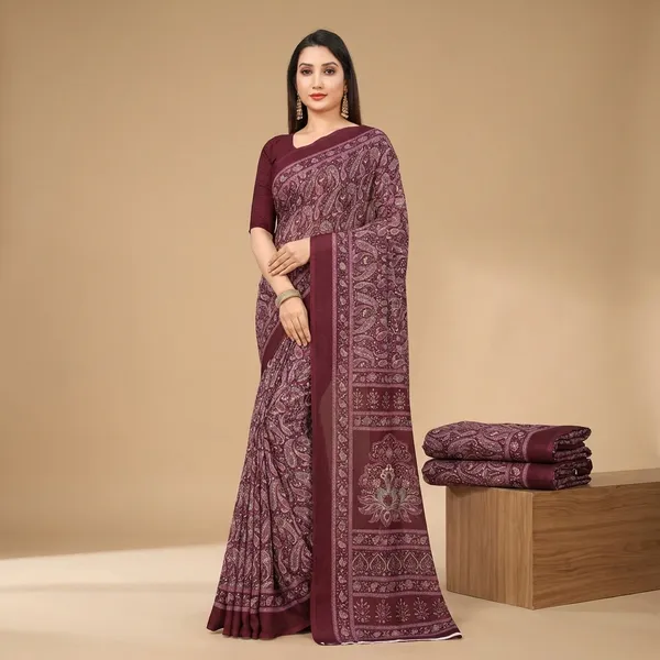 Unstitched_Wine_Printed_Soft_Crepe_Unstiched_Saree_(Saree-5_M,_Blouse-_0.8_M)