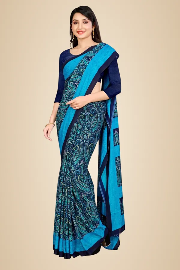 Unstitched_Blue_Paisley_Print_Soft_Crepe_Unstiched_Saree_(Saree-5_M,_Blouse-_0.8_M)