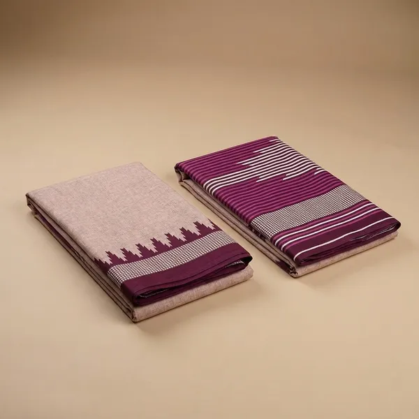 Unstitched_Wine_Soft_Crepe_Unstiched_Saree_With_Temple_Border_(Saree-5_M,_Blouse-_0.8_M)