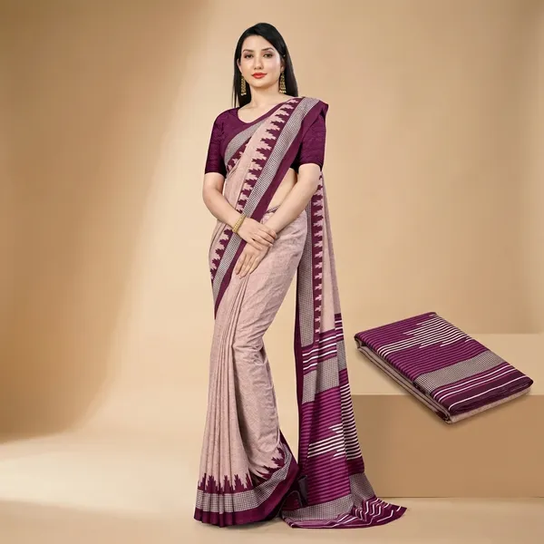 Unstitched_Wine_Soft_Crepe_Unstiched_Saree_With_Temple_Border_(Saree-5_M,_Blouse-_0.8_M)