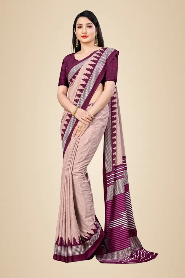 Unstitched_Wine_Soft_Crepe_Unstiched_Saree_With_Temple_Border_(Saree-5_M,_Blouse-_0.8_M)