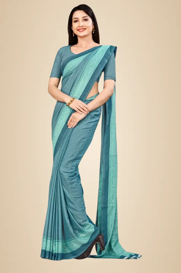 Unstitched_Teal_Blue_Rama_Soft_Crepe_Unstiched_Saree_(Saree-5_M,_Blouse-_0.8_M)