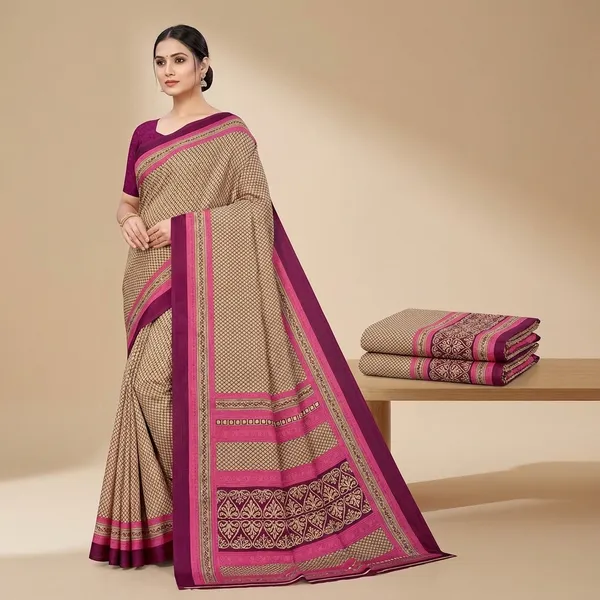 Unstitched_Pink_Printed_Soft_Crepe_Unstiched_Saree_With_Border_(Saree-5_M,_Blouse-_0.8_M)