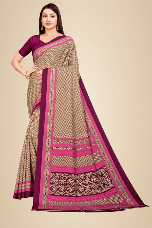 Unstitched_Pink_Printed_Soft_Crepe_Unstiched_Saree_With_Border_(Saree-5_M,_Blouse-_0.8_M)