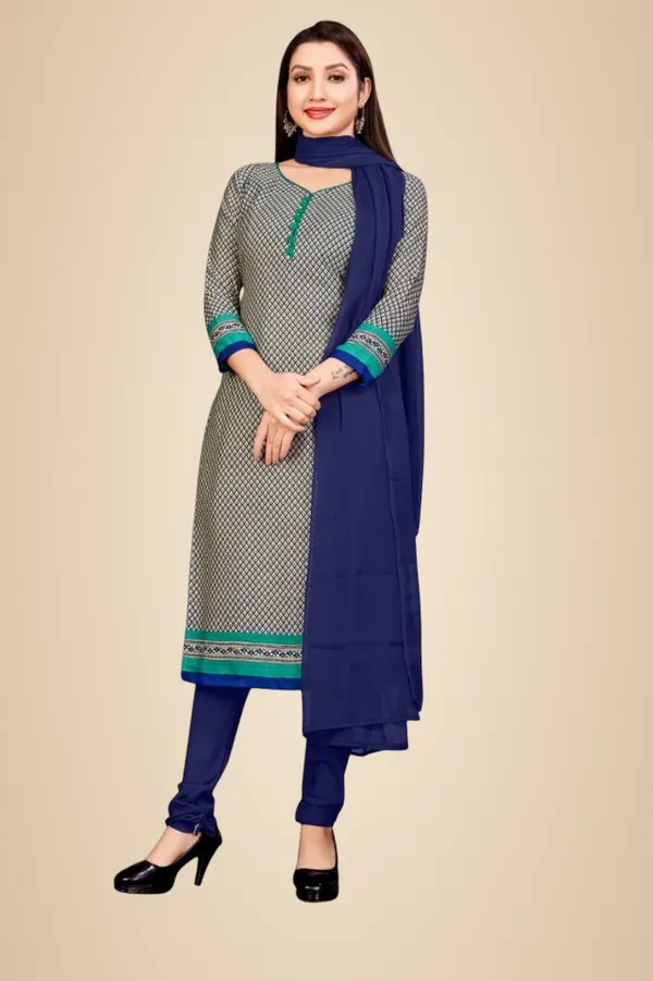 Unstitched_Beige_And_Blue_Printed_Soft_Crepe_SalwarSuit_Set_With_Dupatta_6.5_M
