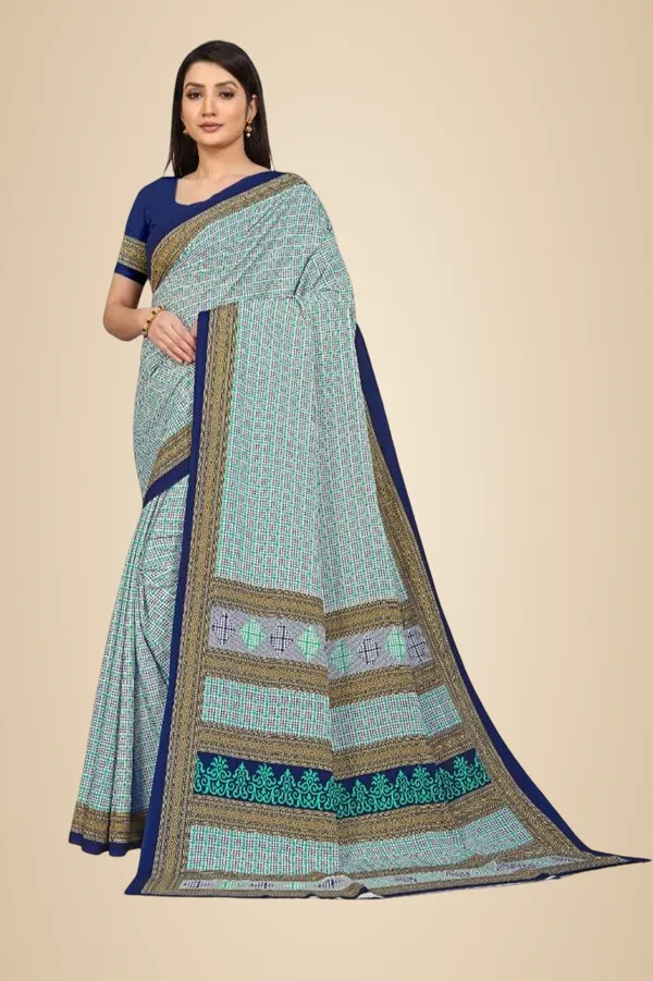 Unstitched_Blue_Printed_Soft_Crepe_Unstiched_Saree_With_Lace_Border_(Saree-5_M,_Blouse-_0.8_M)