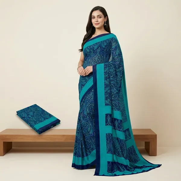 Unstitched_Blue_Printed_Chiffon_Crepe_Unstiched_Saree_(Saree-5_M,_Blouse-_0.8_M)