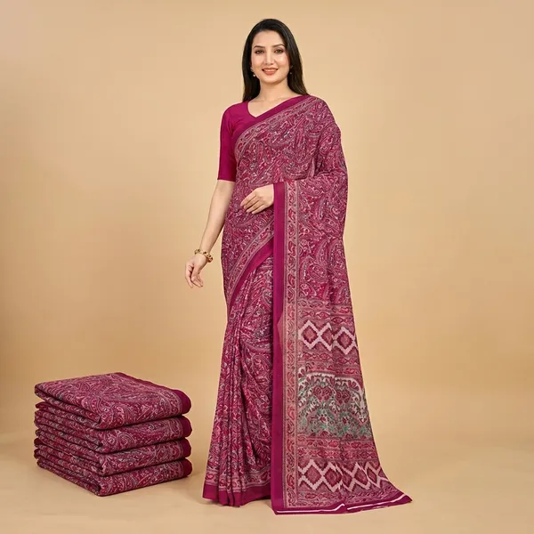 Pink_Sarish_Mills_Uddan_Traditional_Soft_Crepe_Unstiched_Printed_Saree_With_Blouse