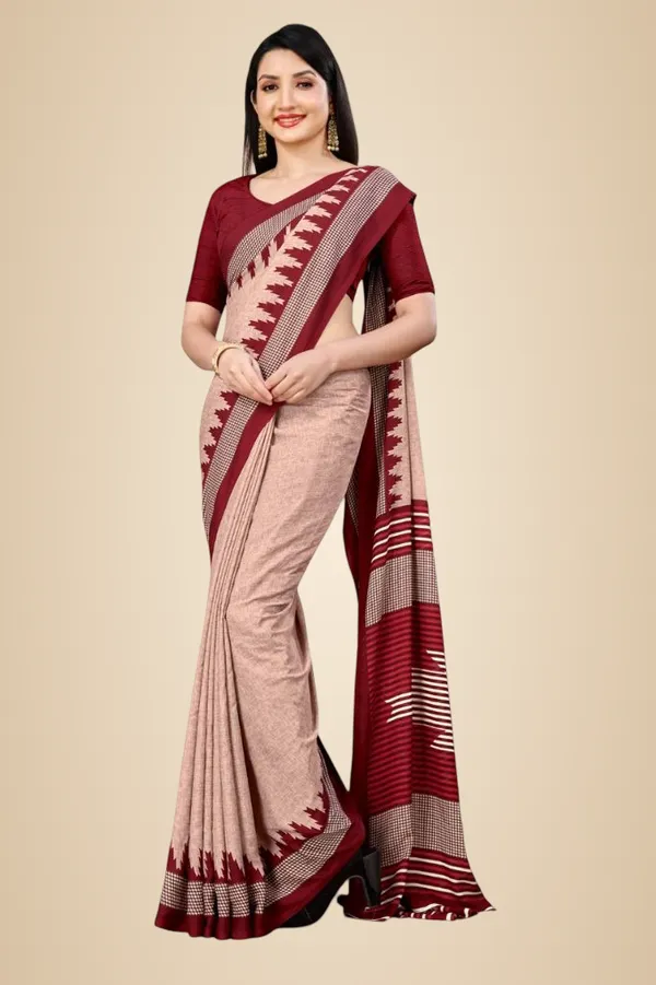 Unstitched_Maroon_Printed_Chiffon_Crepe_Unstiched_Saree_(Saree-5_M,_Blouse-_0.8_M)
