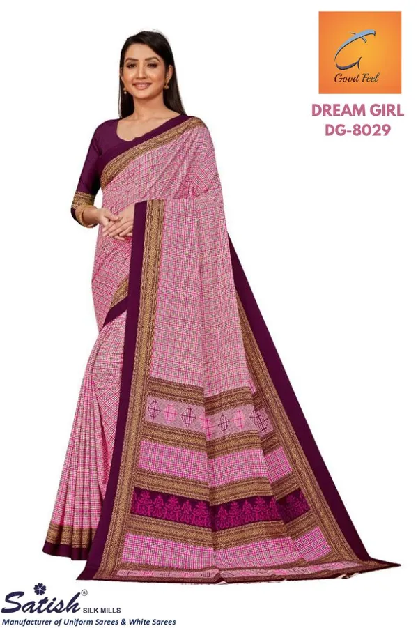 Unstitched_Pink_And_Purple_Crepe_Unstiched_Saree_With_Border_(Saree-5_M,_Blouse-_0.8_M)