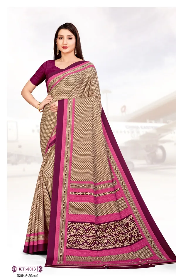 Unstitched_Wine_Printed_Soft_Crepe_Unstiched_Saree_With_Blouse_Piece_And_Salwar_Suit_Set_(Saree-5_M,_Blouse-_0.8_M)