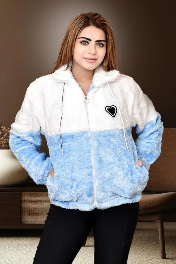 Qadri_Fashion_Trendy_Wool_Jacket_For_Women_Girls_Blue